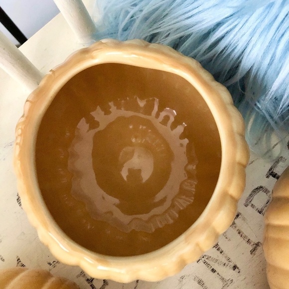 Williams Sonoma, Autumn Harvest, Covered Soup Bowls, Set of 4, Good Condition - Picture 11 of 12